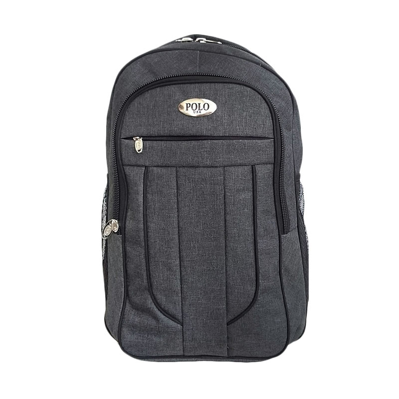 Jual Polo  USA Famagusta Tas  Ransel Polo  Grey Online 