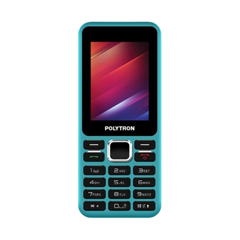 Polytron C249 Handphone - Cyan