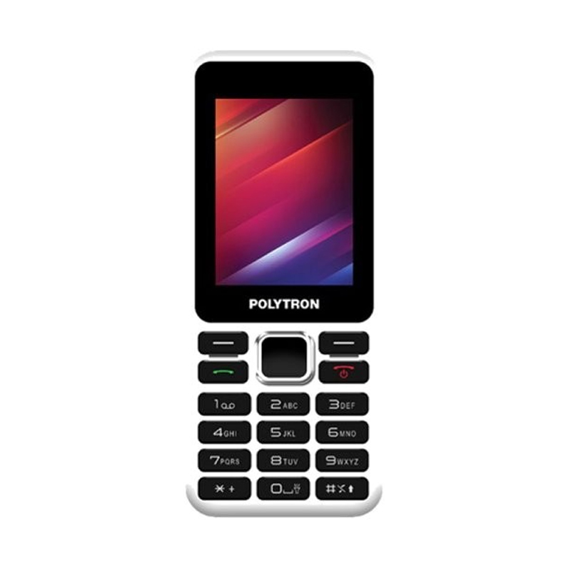  Polytron C249 Putih Handphone 