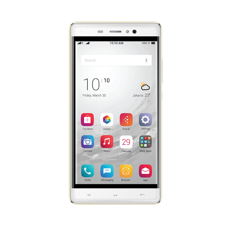 POLYTRON Smartphone Zap6 4G501 – 5 inch – 2GB RAM + 16GB ROM – White