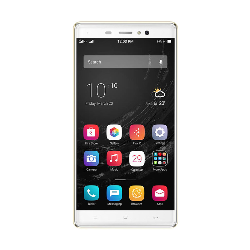 ICT 2017 - Polytron Zap 6 Posh Note 4G551 Smartphone - Gold