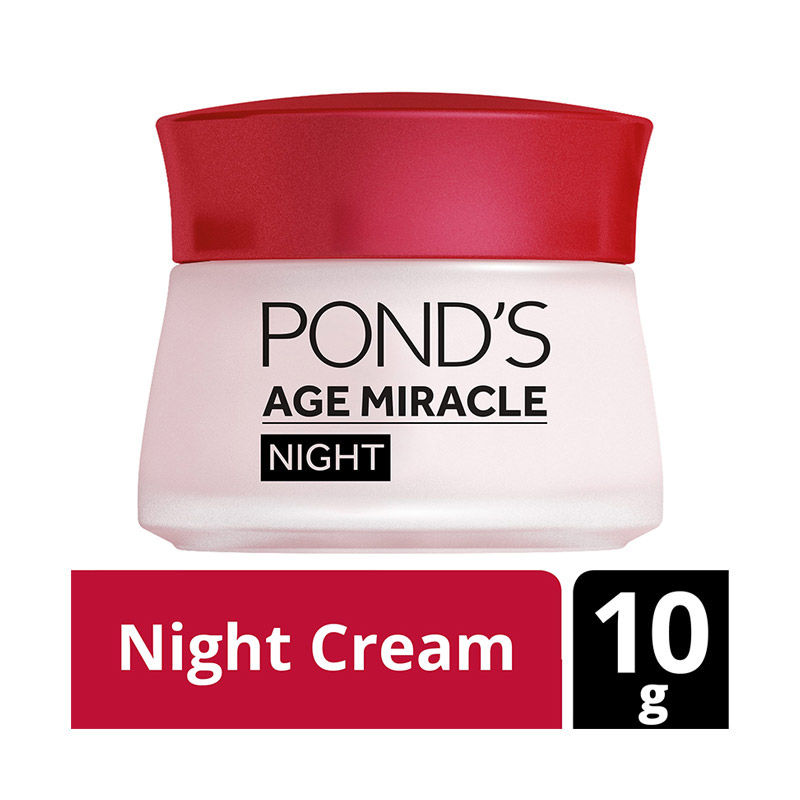 Jual Ponds Age Miracle Night Cream 10g Online - Harga
