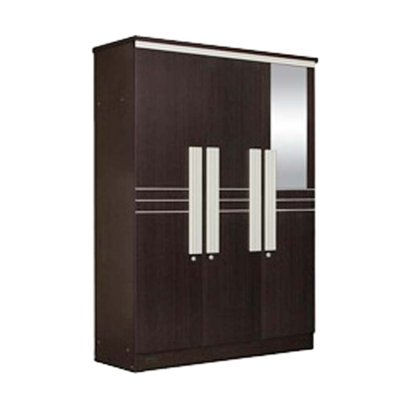 Jual Popular Furniture LP 9298 Lemari  Pakaian  3  Pintu  