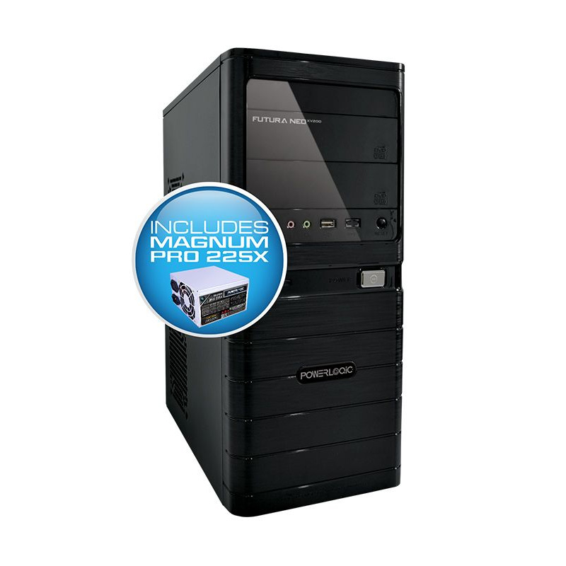 Jual Powerlogic Futura NEO 200 Casing Komputer - Black