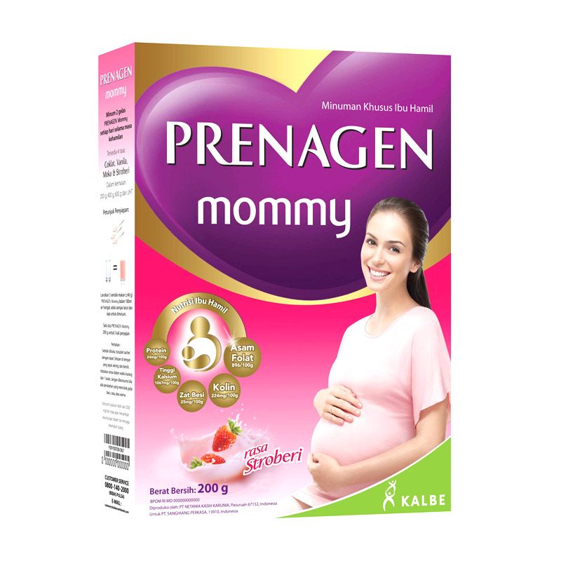 Jual Prenagen Mommy Lovely Strawberry Susu Ibu Hamil 200 G Online Januari 2021 Blibli