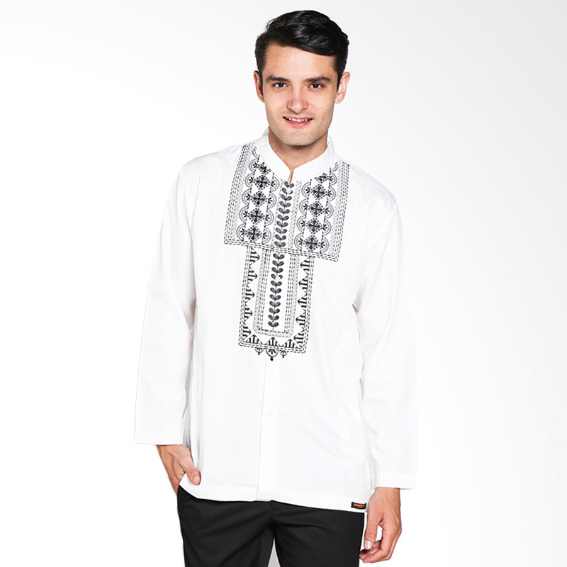 jual preview by itang yunasz parsa koko k 09 016 baju koko broken white black harga jual preview by itang yunasz parsa koko k 09 016 baju koko broken white black harga
