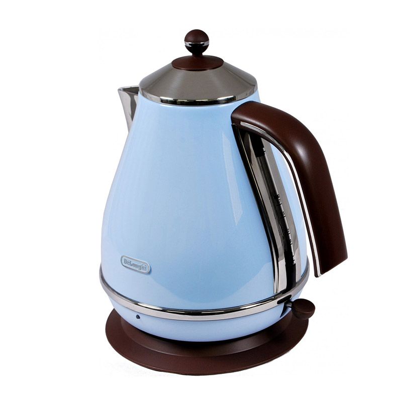 Jual DeLonghi DL KBOV2001.AZ Biru Electric Kettle di Seller Price Promo