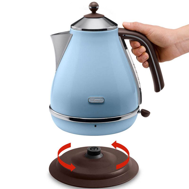 Jual DeLonghi DL KBOV2001.AZ Biru Electric Kettle Online April 2021