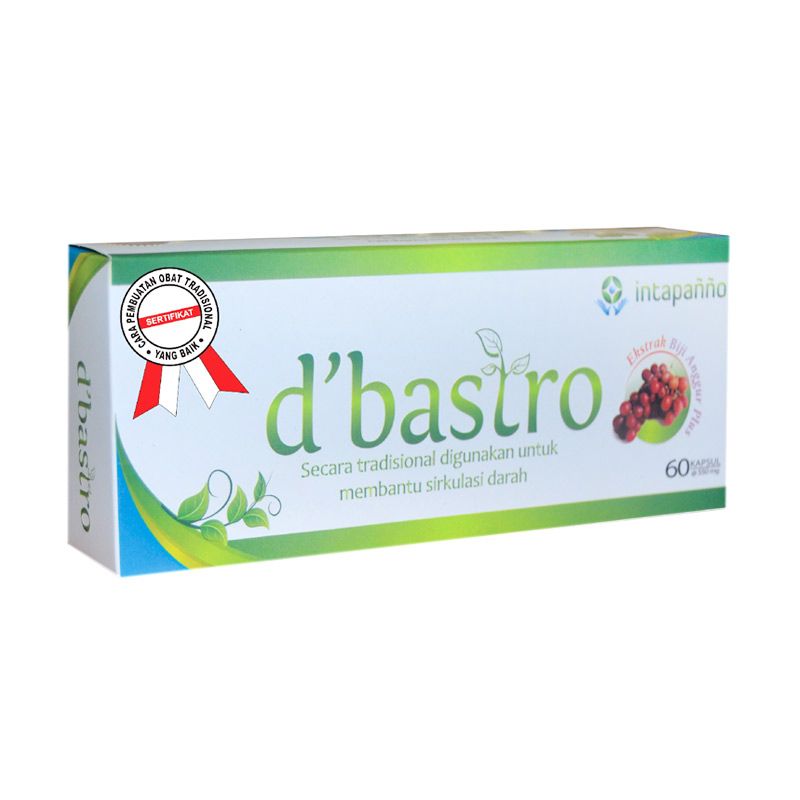 Jual D Bastro 60 Kapsul Obat Herbal Melancarkan Peredaran Darah Kolesterol Darah Tinggi Jantung Dan Stroke Murah Mei 2021 Blibli