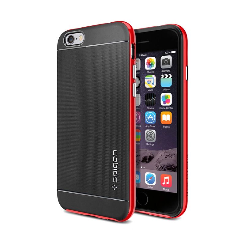 Jual SPIGEN Neo Hybrid iPhone 6 Dante Red Online - Harga 