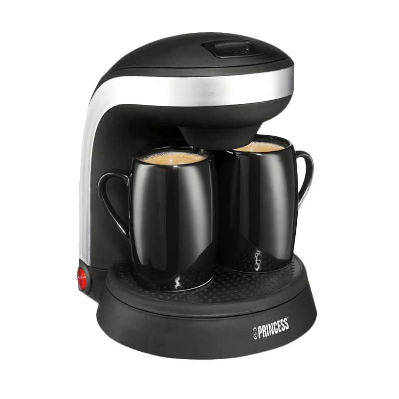 Jual Anniv Princess 242293 Two Cups Coffee Maker Black