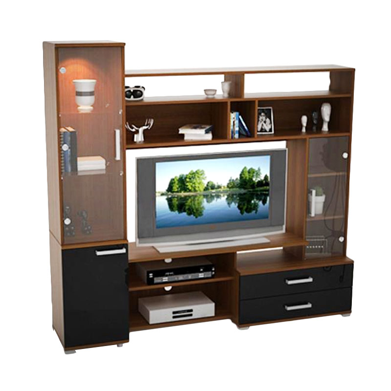 Jual Pro Design EC 1021 Wall Unit Lemari  Stand Plasma TV  