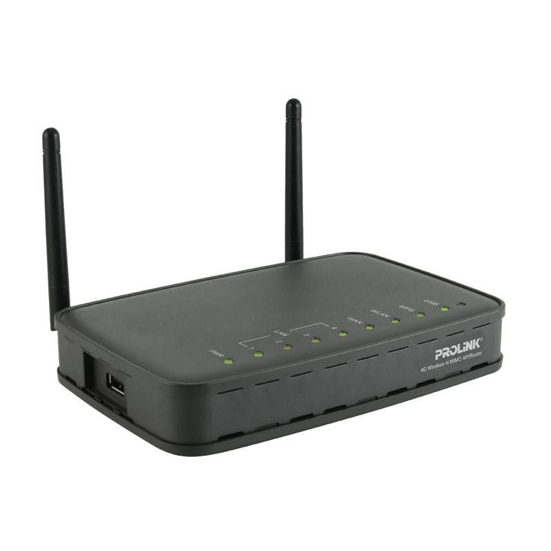 Jual Prolink WNR1012 Black 4G Wireless-N MIMO AP/Router