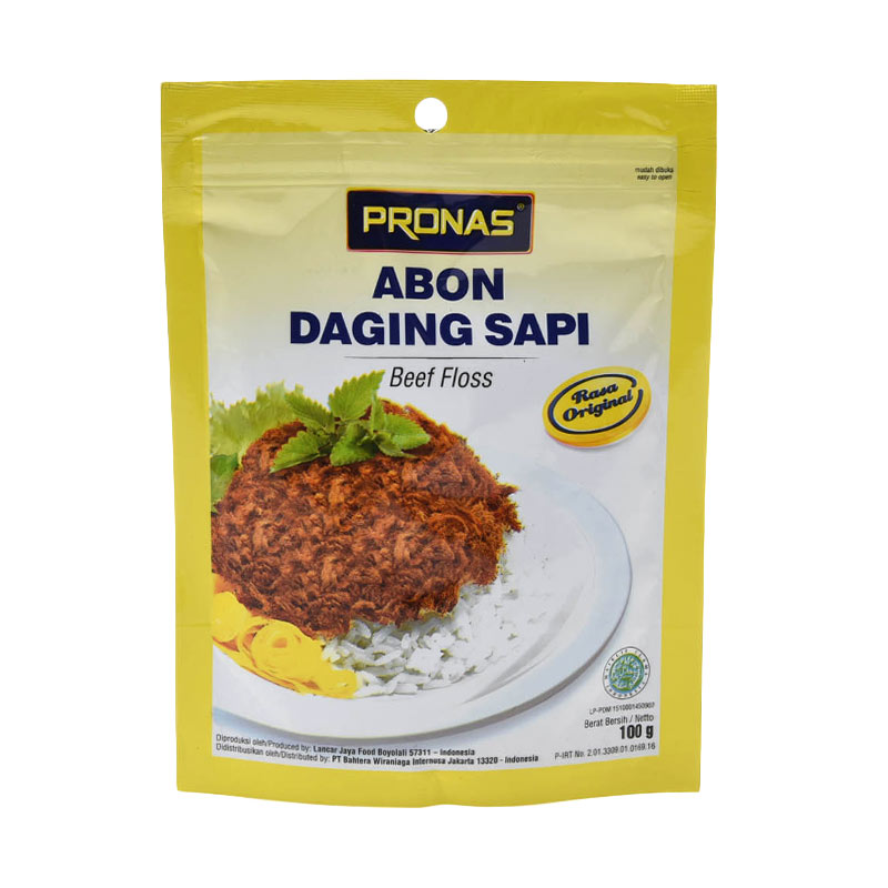 Jual Pronas Beef Floss Original [100g] 0360000101 di Seller Pronas