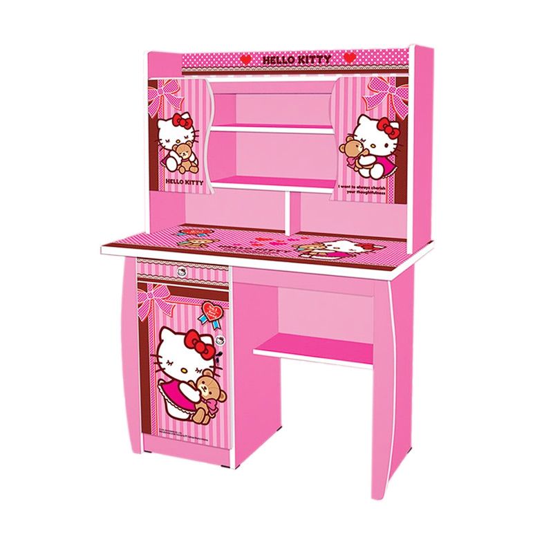 Jual meja  belajar  hello  kitty  cek harga di PriceArea com