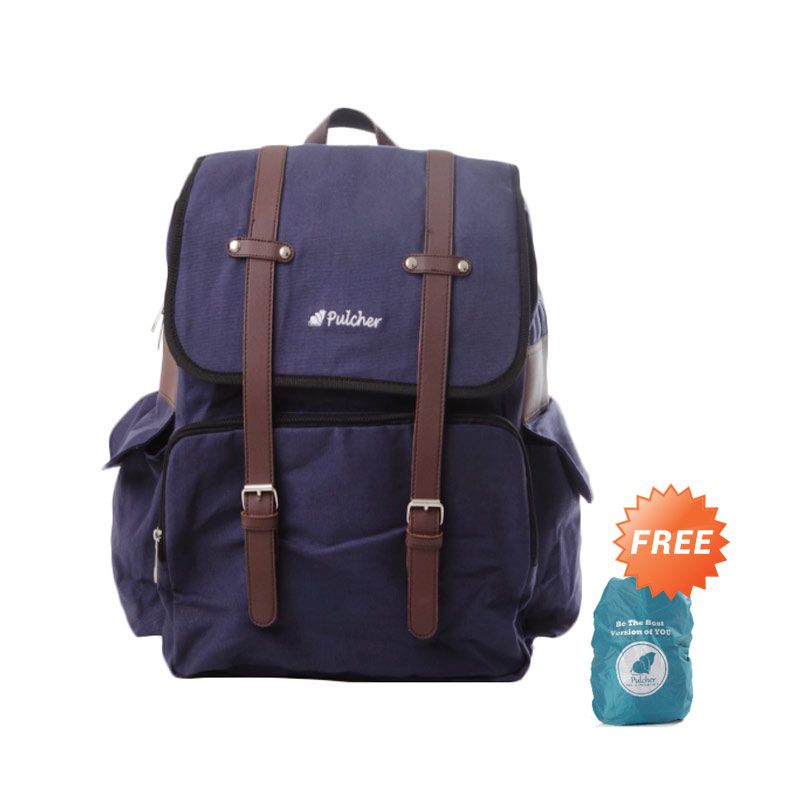 jual pulcher destino navy tas ransel pouch jual pulcher destino navy tas ransel pouch
