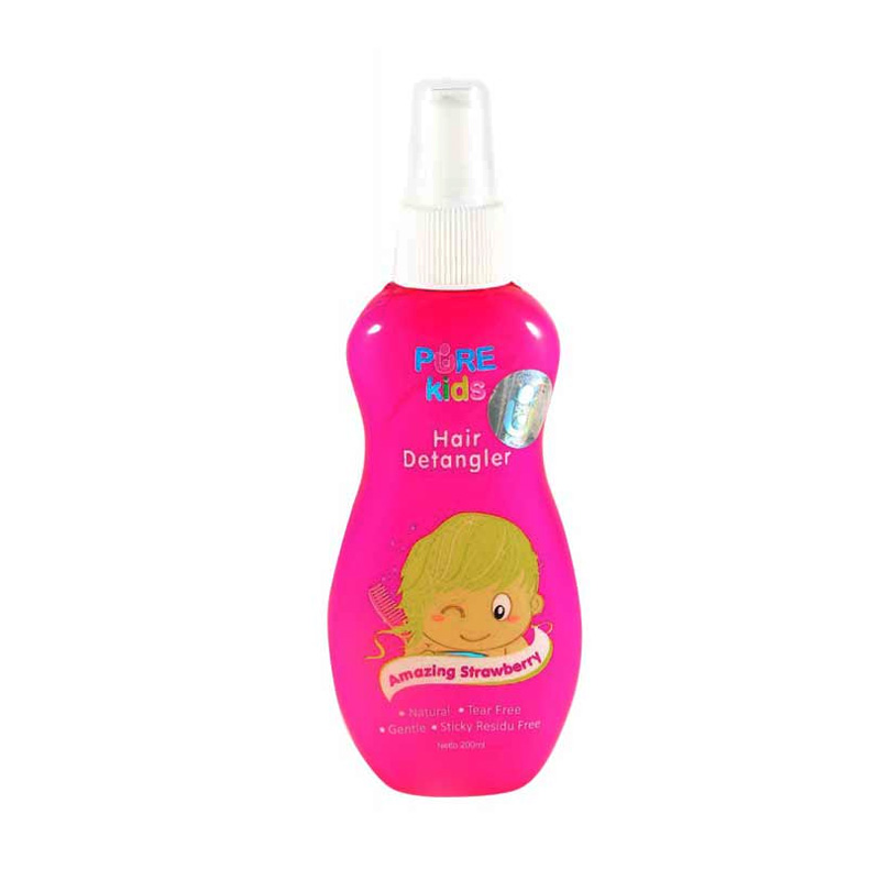 Jual Pure Kids Hair Detangler Amazing Strawberry [200 mL] di Seller