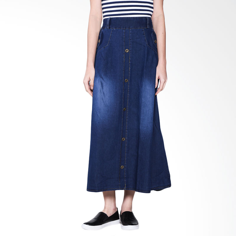 Puricia Long Skirts PCC09115 Skirts - Dark Blue