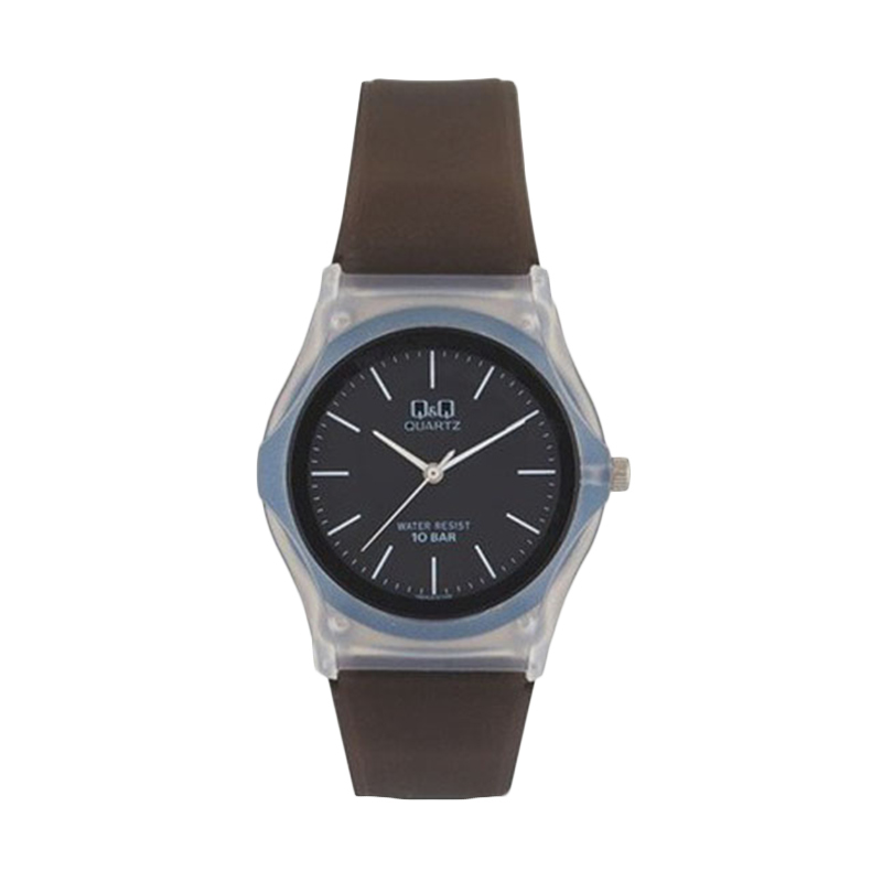 Jual Q&Q VQ04J010Y Casual Black Jam Tangan Wanita Terbaru