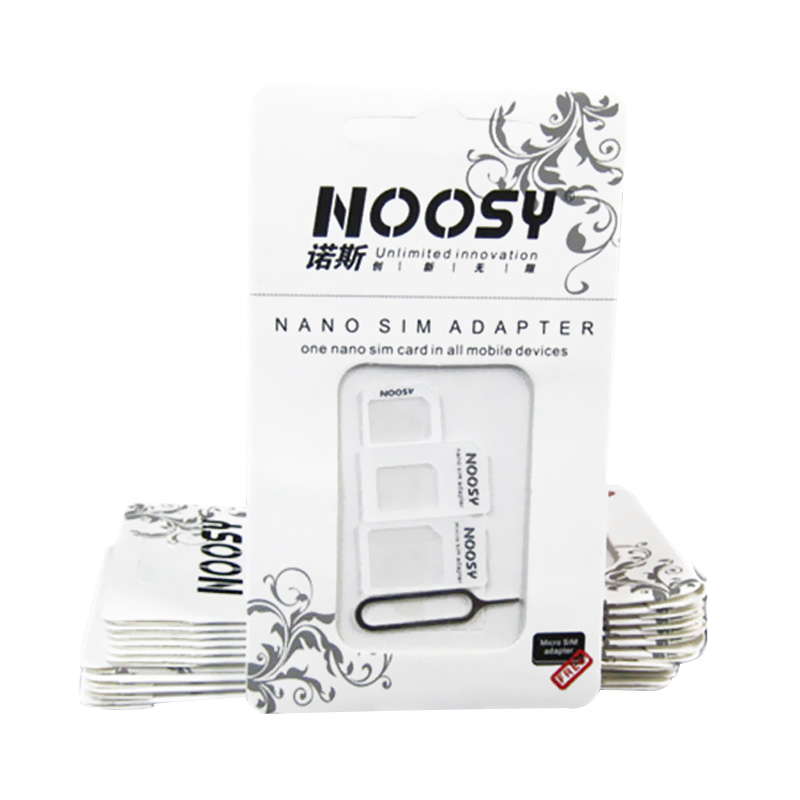 Jual QCF Noosy 3in1 Nano Micro SIM Card Adapter di Seller Bharata Shop