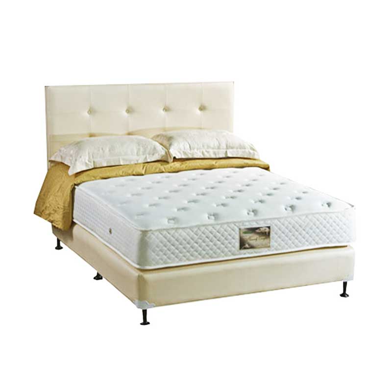 Jual Quantum Heavenly Comfort Mawson Kasur Springbed Full Set 180x200 Cm Khusus Jabodetabek Online Mei 2021 Blibli