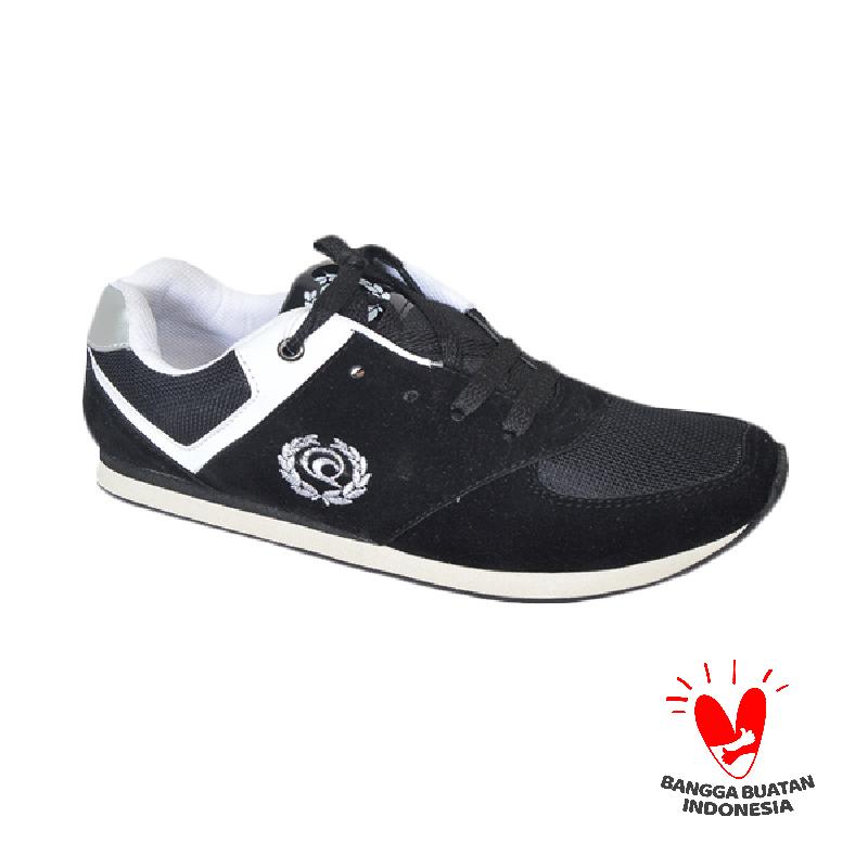 Raindoz Casual Sneakers RDY 056 Black Sepatu Pria