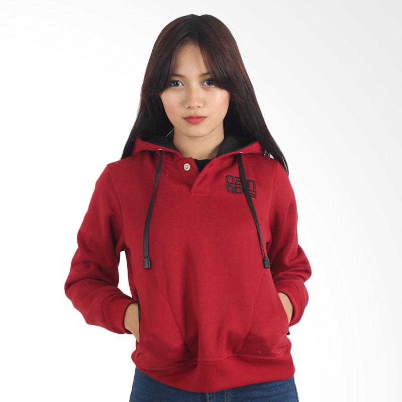Raindoz Women RSE 026 Hoodie Sweater - Red