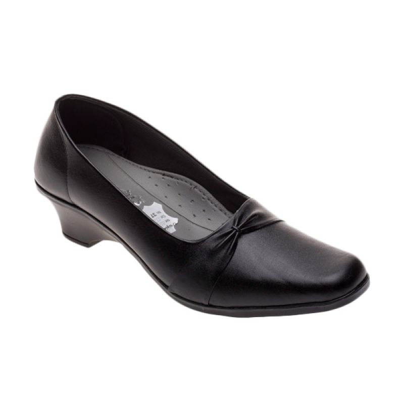 Vindy's Rose 401 Black Sepatu Wanita
