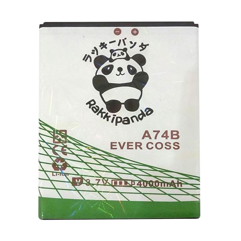 harga BATTERY BATERAI DOUBLE POWER DOUBLE IC RAKKIPANDA EVERCOSS CROSS A74B WINNER X 4000mAh Blibli.