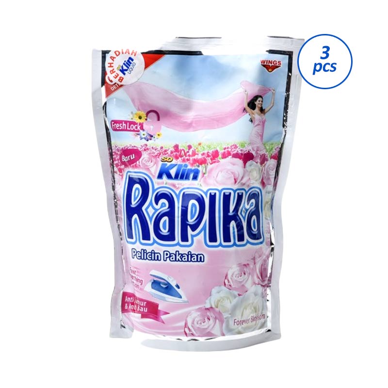Jual Rapika Pelicin Pakaian Sweet Pink Pouch [425 mL x 3