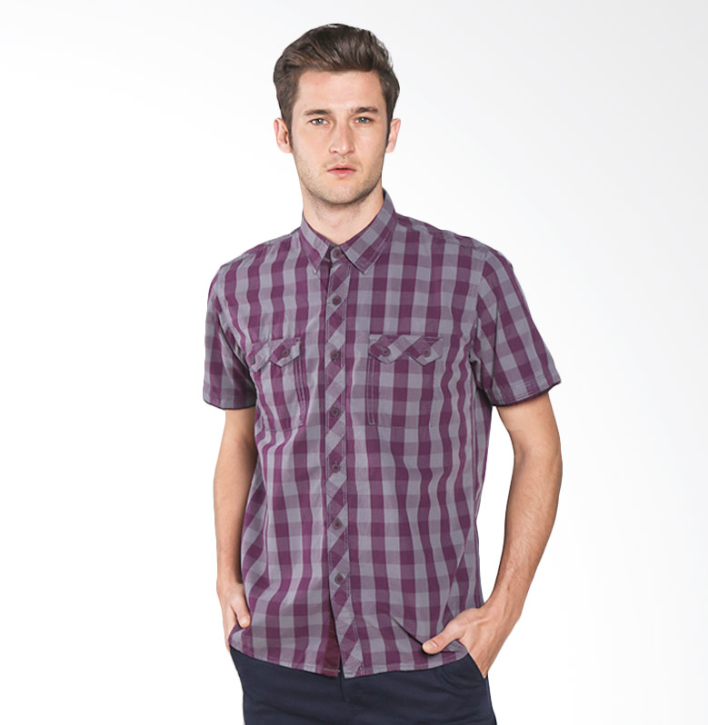 Red Cliff Casual ZC1509JF Shirt - Purple Extra diskon 7% setiap hari Extra diskon 5% setiap hari Citibank – lebih hemat 10%