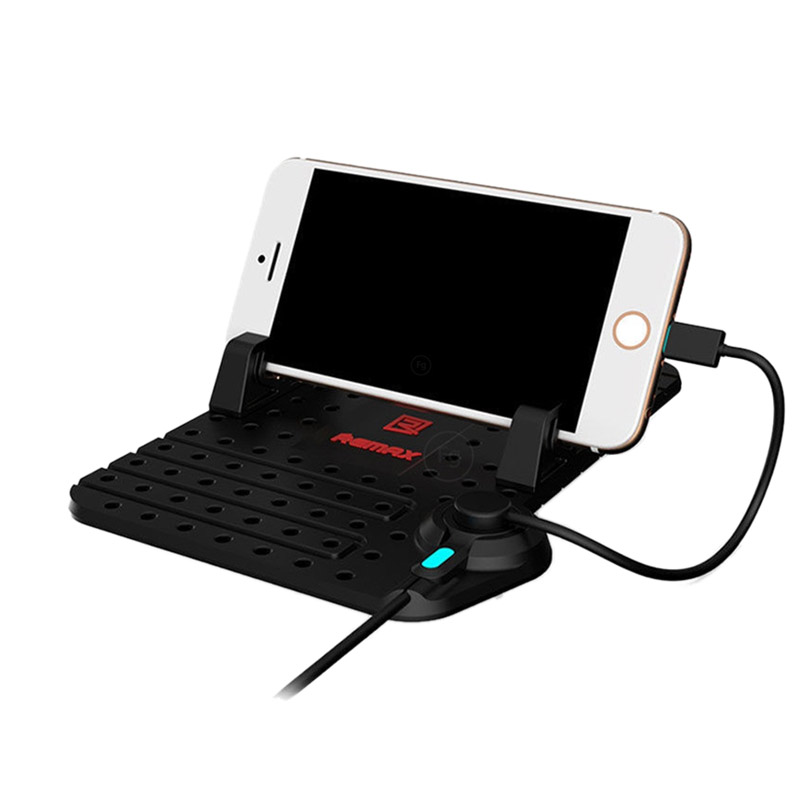 Jual Remax Enjoy Super Flexible Car Holder with Micro USB & Lightning