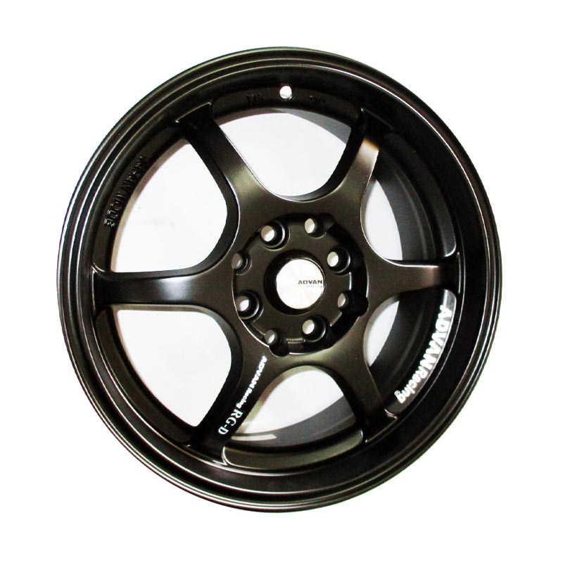 Jual Replika Advan  RGD Black Velg  Mobil  15 Inch Online 