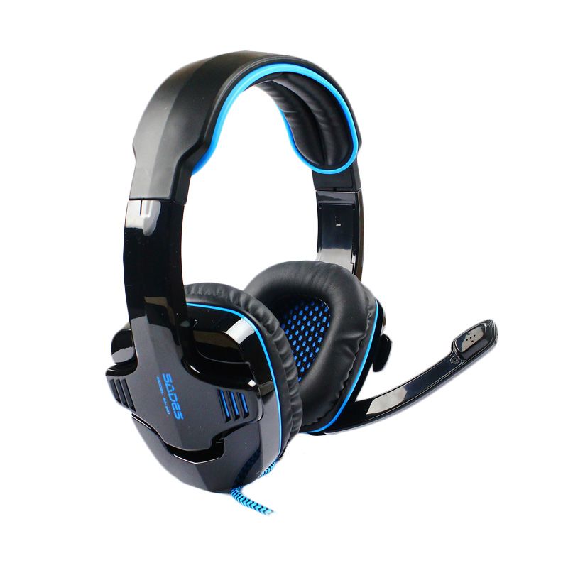 jual sades wolfang sa 901 7 1 channel sound card with microphone blue gaming headset jual sades wolfang sa 901 7 1 channel sound card with microphone blue gaming headset