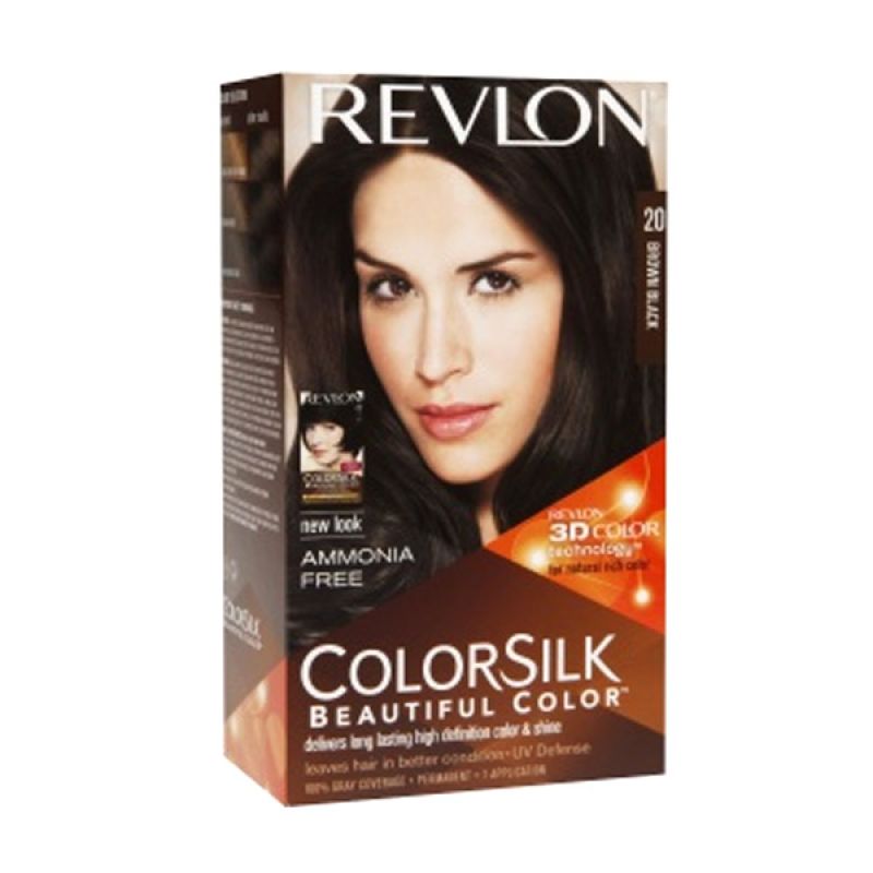 Jual Revlon Colorsilk Beautiful Hair Color Brown Black di Seller E