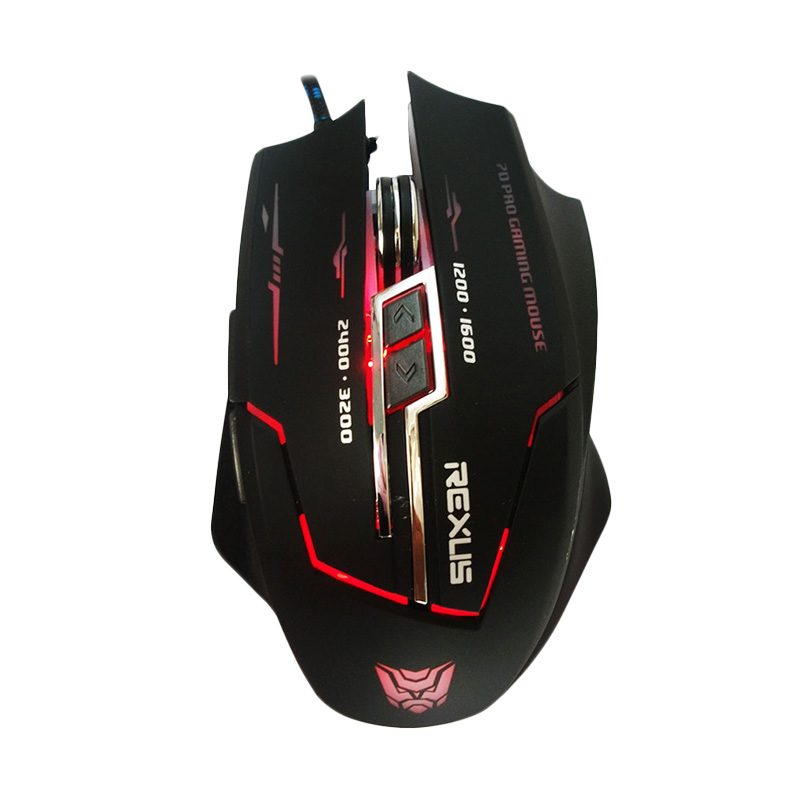 Jual REXUS Elite XiERRA RXM-X3 7D Gaming Mouse – Hitam 