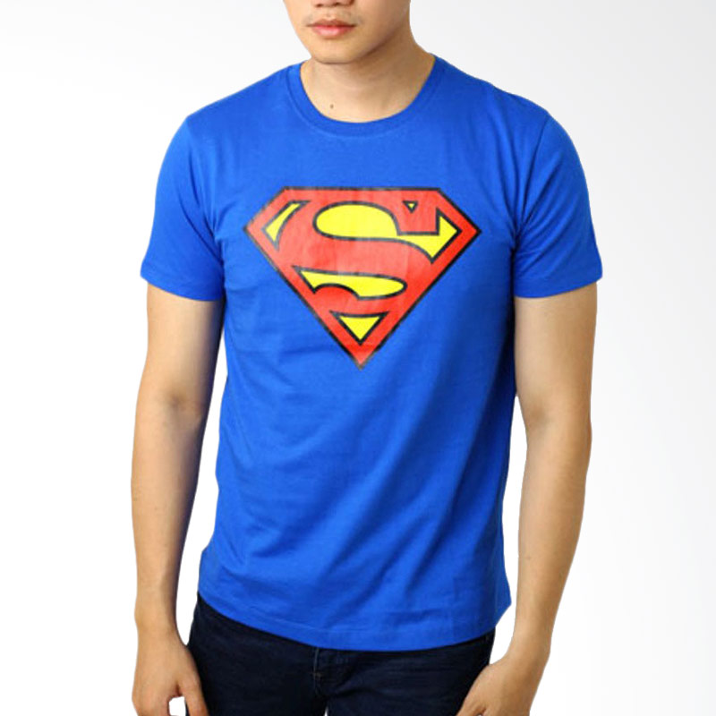 Richie Mens Collections Superman 18 T-shirt - Blue Sky Extra diskon 7% setiap hari Extra diskon 5% setiap hari Citibank – lebih hemat 10%