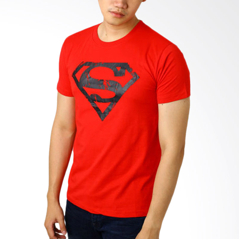 Richie Mens Collections Superman 19 T-shirt - Red Extra diskon 7% setiap hari Extra diskon 5% setiap hari Citibank – lebih hemat 10%