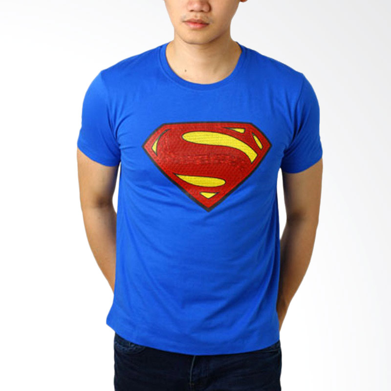 Richie Mens Collections Superman 20 T-shirt - Blue Extra diskon 7% setiap hari Extra diskon 5% setiap hari Citibank – lebih hemat 10%