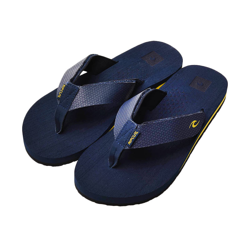 Rip Curl The One TCTGH1-1514 Navy Yellow Sandal Pria