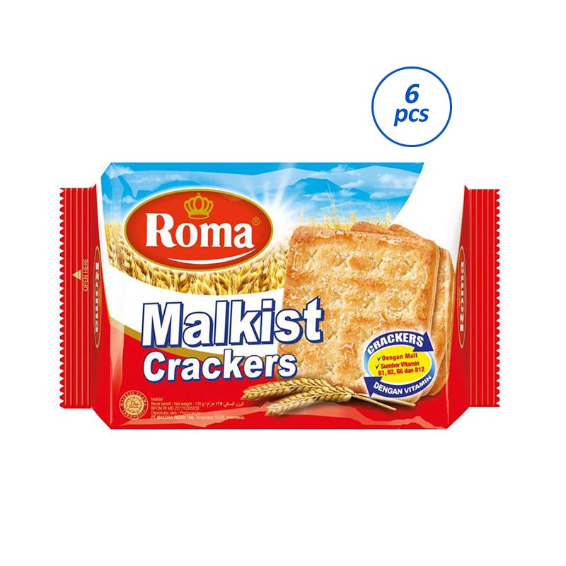jual roma malkist crackers 135 g 6 pack 310278 jual roma malkist crackers 135 g 6 pack 310278