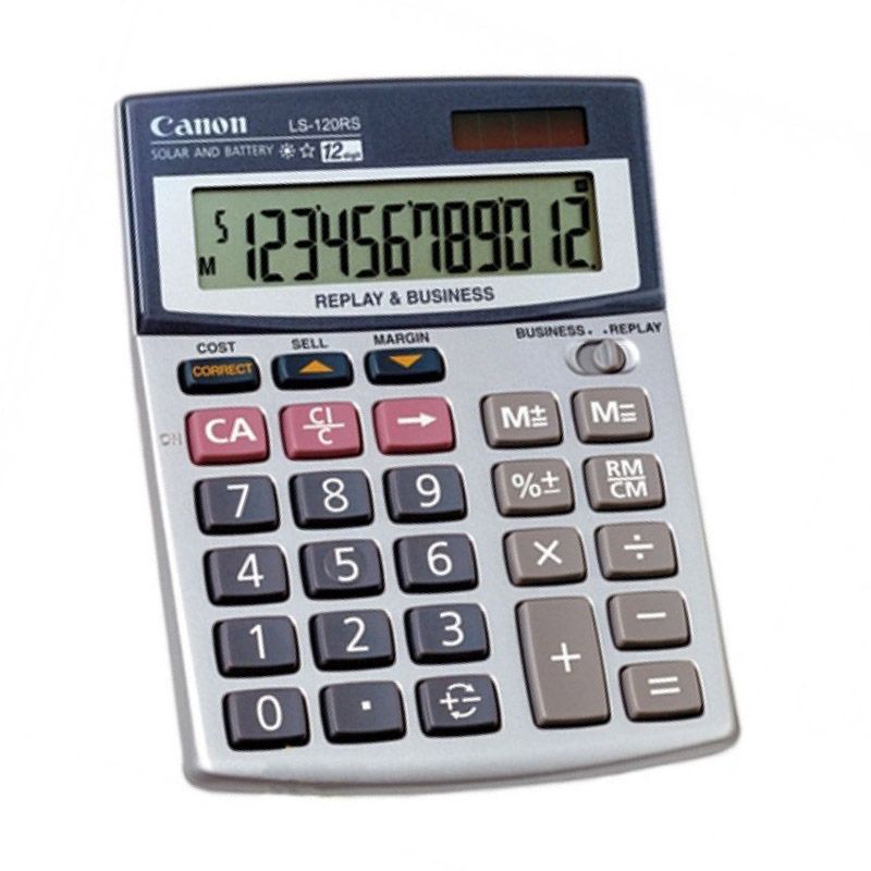 Jual Canon LS 120 RS Kalkulator [12 Digit] Online - Harga