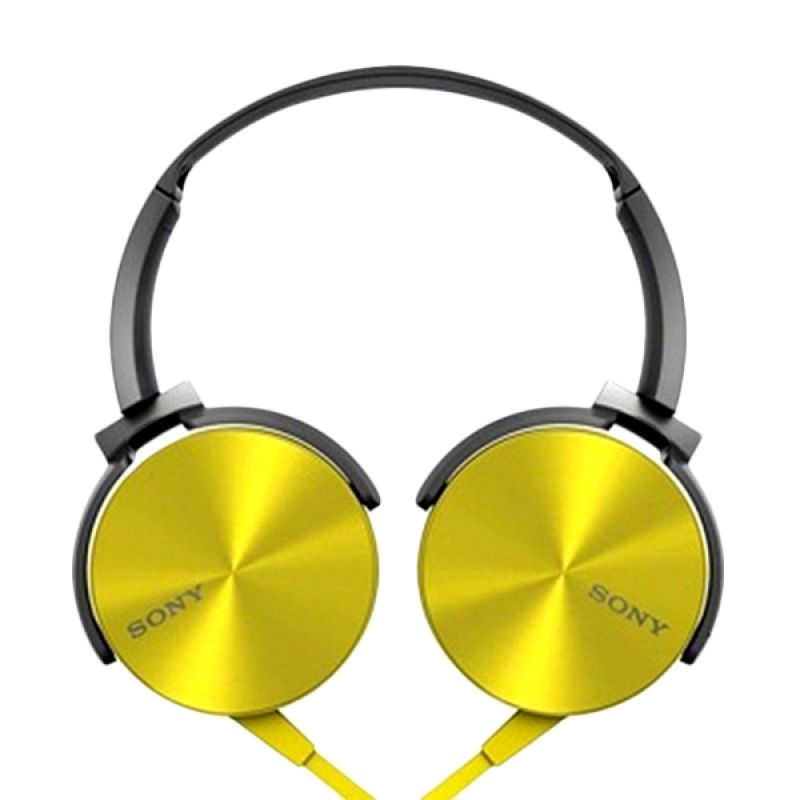 Jual Sony MDR XB-450AP Extra Bass Kuning Headset Online