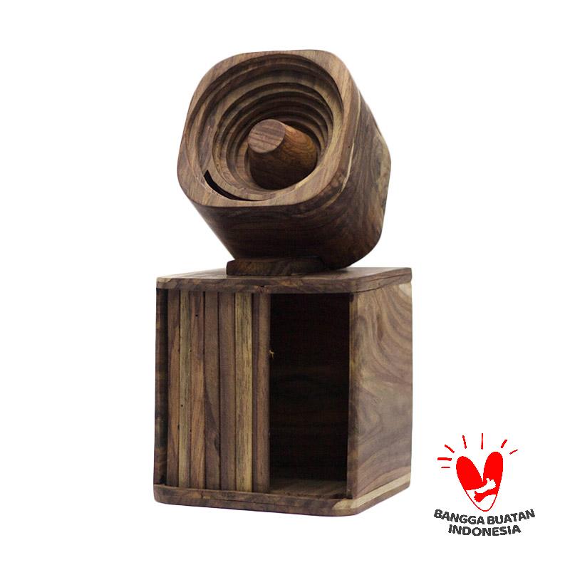 Jual Ruaya Wigwam Speaker Kayu for iPhone 5 or iPhone 5S
