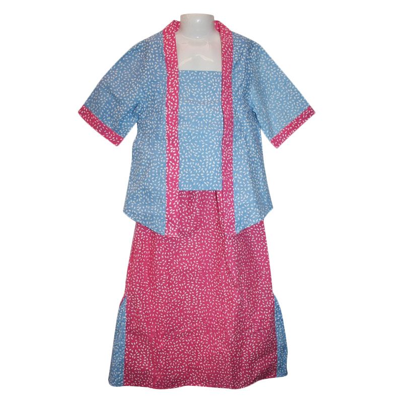 Jual Rumah Voila Kebaya Tanggung Blue Pink Setelan Anak 