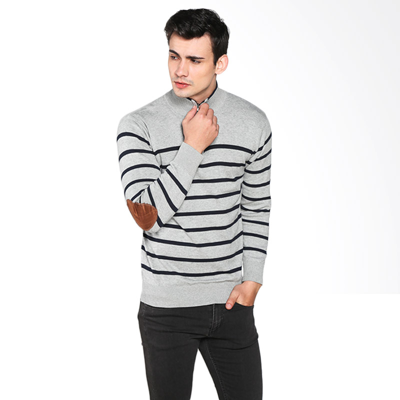 Russ Jumper Lowther 13291601420 Sweater Pria - Grey