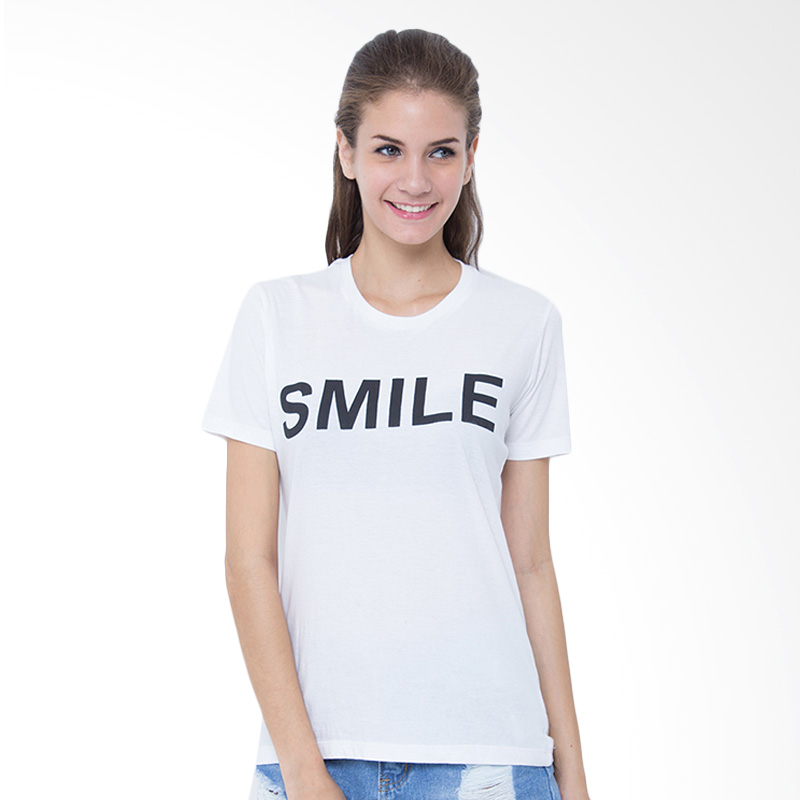 Sabichi Smile BC Atasan Wanita - White Extra diskon 7% setiap hari Extra diskon 5% setiap hari Citibank – lebih hemat 10%