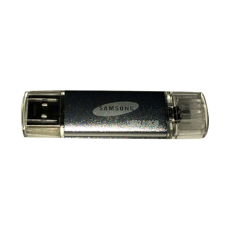 Jual Samsung 2in1 Flashdisk OTG - Silver [16 GB/USB 2.0