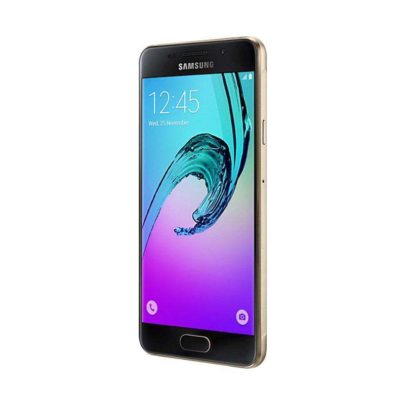 Jual Samsung Galaxy A310 Smartphone - Gold [16GB] Free