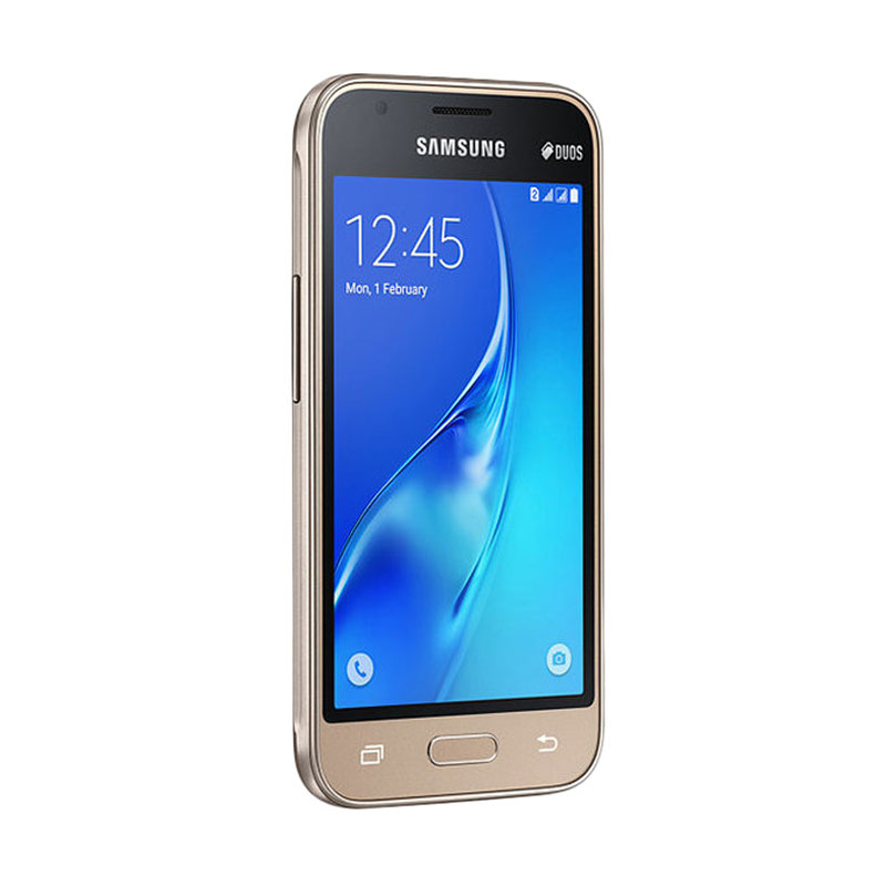 Jual Samsung Galaxy J1 Mini SM-J105F Smartphone - Gold di Seller